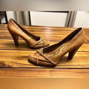 Seychelles Leather Heels - Women's Size 7